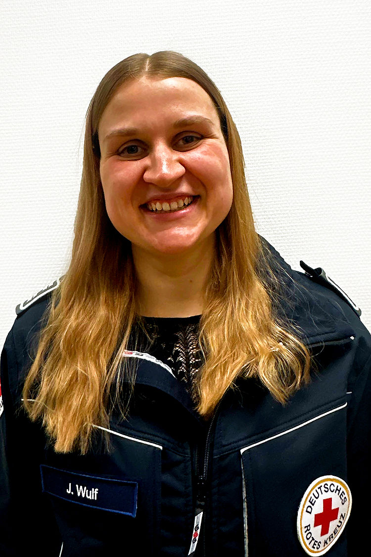 Die Rotkreuzleiterin Johanna Wulf